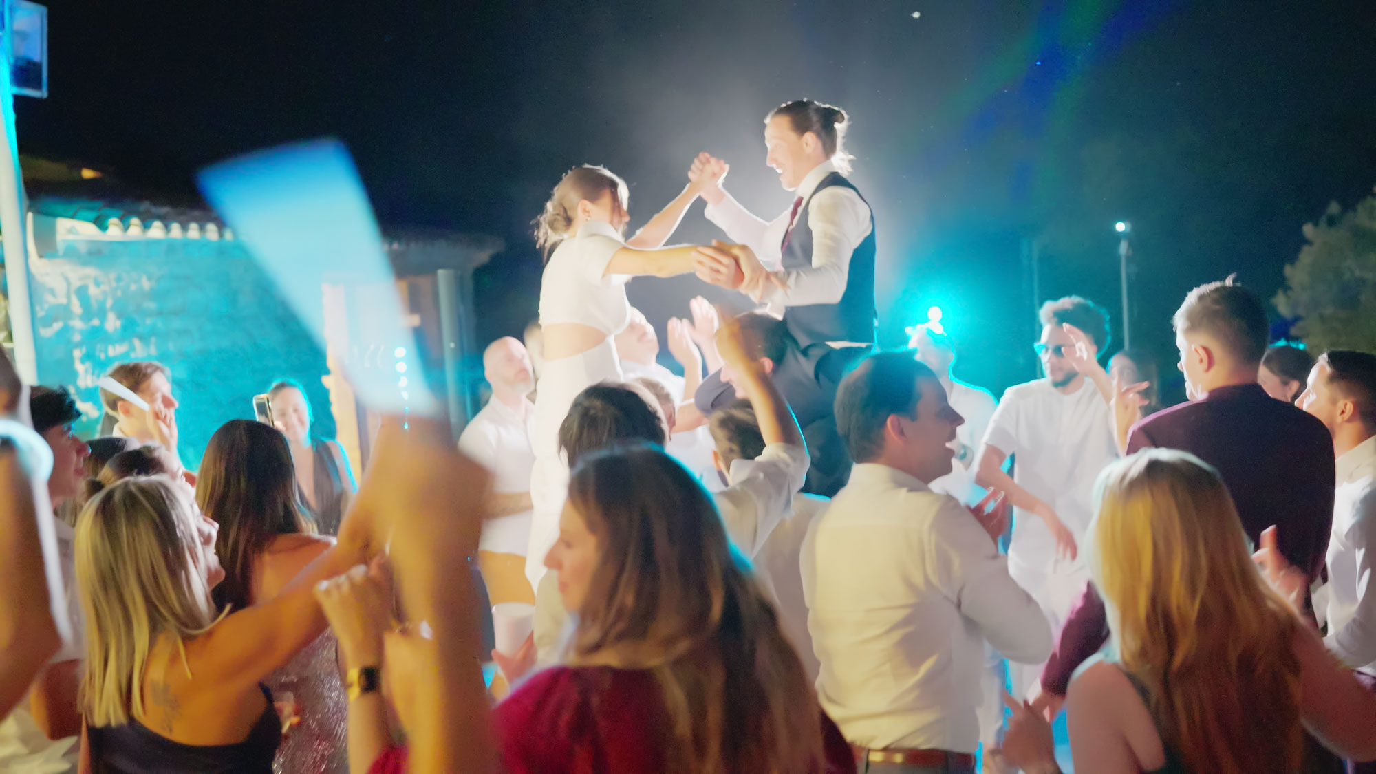 Réception d'anniversaire de mariage dans un domaine près de Montpellier Fête d'anniversaire de mariage en famille dans l'Hérault