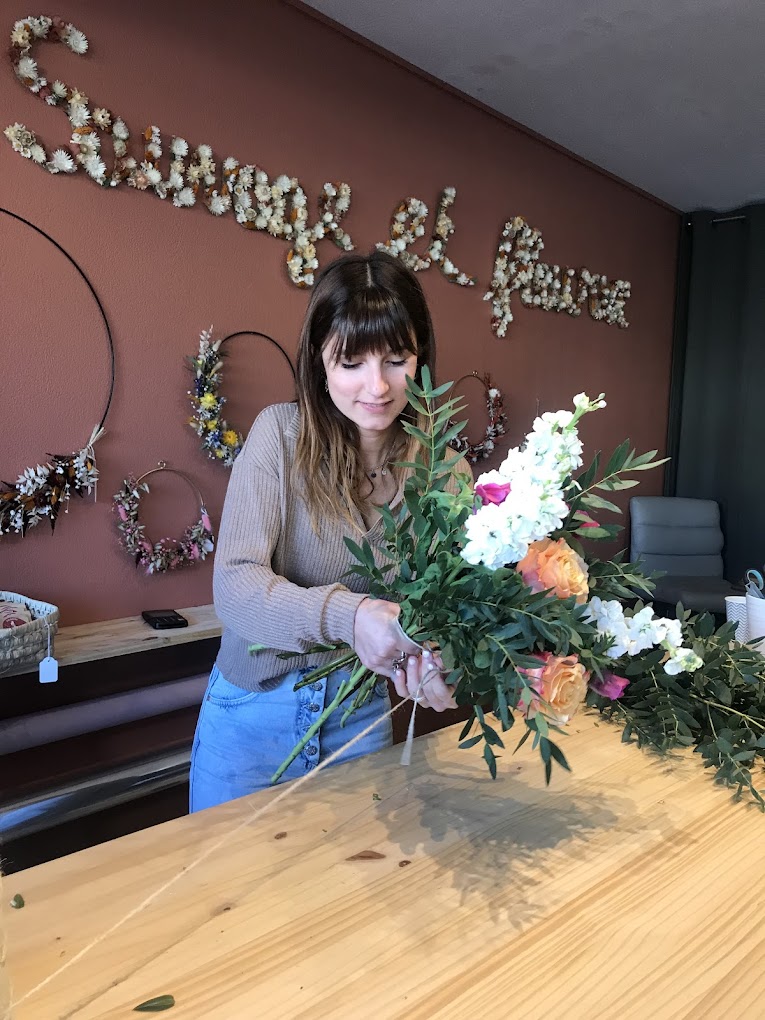 Bouquet de mariée Sauvage et Fleurie